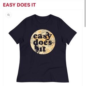 Soft Size Medium Black Graphic Tee - Easy Does It Toucan Design - Snorg Tees